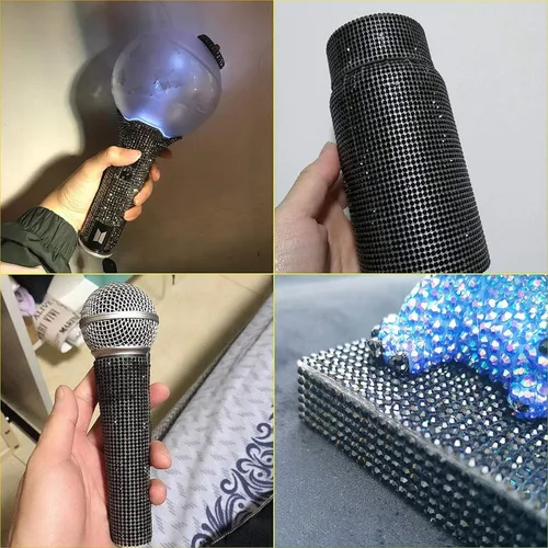 Miniatura 6 de Adhesivo con diamantes de imitación para decoración de auto, calcomanías autoadhesivas para decoración de automóviles y manualidades con 19440