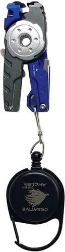 Miniatura 6 de Creative Angler Herramienta de pesca múltiple: cortador de línea de pinzas, herramienta de amarre de nudos, limpiador de ojos de gancho, afilador