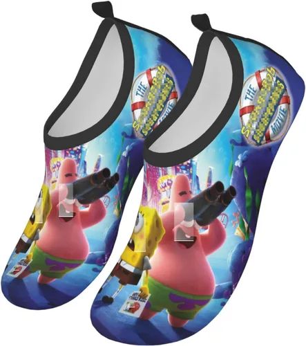Miniatura 4 de ADFXRJ Zapatos de agua para niños y niñas, calcetines de agua de secado rápido, natación, playa, yoga, ropa deportiva, piscina, camping, viajes