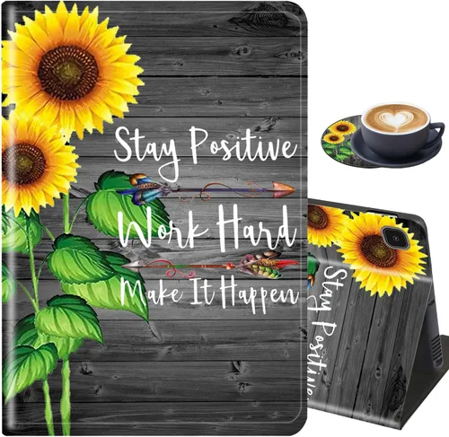 Miniatura 8 de Funda y posavasos para Samsung Galaxy Tab A7 Lite 2021, soporte ajustable a prueba de golpes para Samsung Tab A7 Lite de 8.7 pulgadas