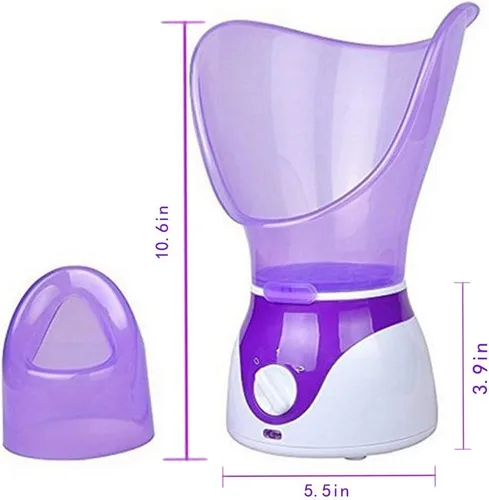 Miniatura 4 de Vaporizador facial vaporizador facial vapor facial sauna para el hogar humidificador facial para el cuidado de la piel al vapor facial。