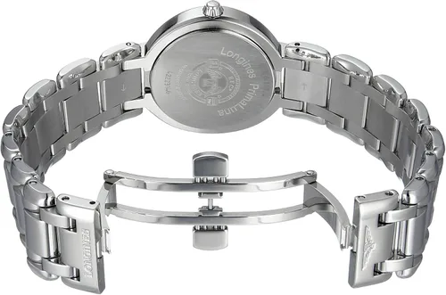 Miniatura 5 de Longines PrimaLuna Madre de Perla Acero Inoxidable Señoras Reloj L81134716, Tono-plateado, Reloj automático