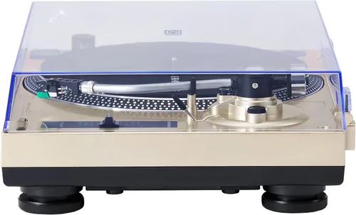 Miniatura 22 de Crosley KT100BT-CP - Sistema estéreo de tocadiscos Bluetooth con altavoces, champán