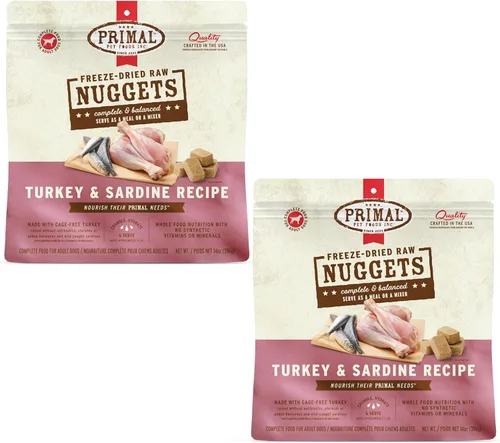 Miniatura 26 de Primal - Nuggets de comida cruda liofilizada para perros, venado, comida completa y equilibrada, también se puede utilizar como adorno o golosina