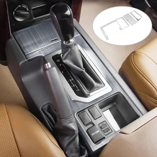 Miniatura 7 de Para Toyota Land Cruiser Prado 150 2010-2017 Accesorios de modificación decorativa interior Panel de caja de cambios central Lc150 Fj150