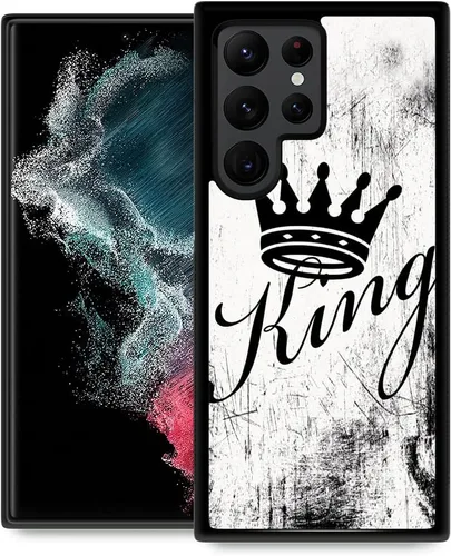 Miniatura 33 de Funda compatible con Samsung Galaxy S22 Ultra, funda protectora antideslizante y a prueba de golpes para hombres y mujeres, goma de silicona suave +