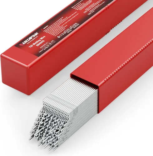 Miniatura 10 de ARCCAPTAIN Varilla de soldadura TIG de aluminio ER4043, varilla de llenado de alambre de soldadura, 3/32 "x 16", 5LB
