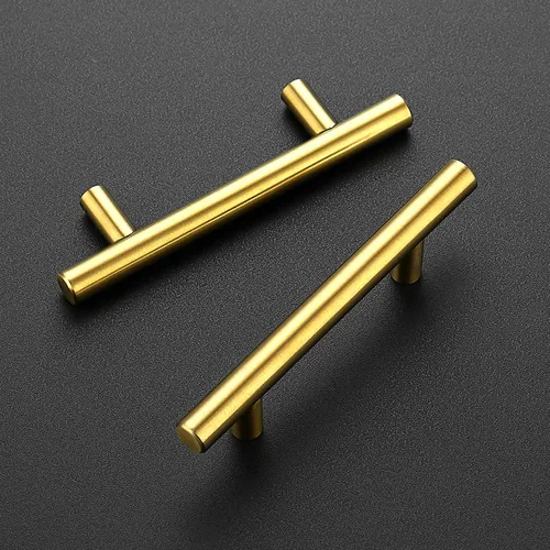 Miniatura 2 de Ravinte - Tiradores para gabinetes de 5 pulgadas de acero inoxidable en color bronce cepillado para cajones de cocina o armarios; paquete de 2