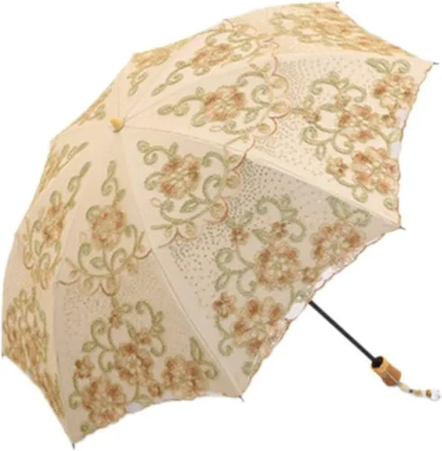 Miniatura 44 de Honeystore - Parasoles de encaje de flores para fiesta de boda, paraguas nupcial de encaje