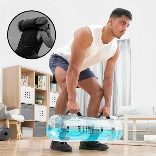 Miniatura 5 de Bolsa de Pesos de Agua Aqua, Alternativa de Bolsa de Arena para Entrenamiento de Fuerza Bolsa de Arena para Entrenamiento de Fuerza Equipo