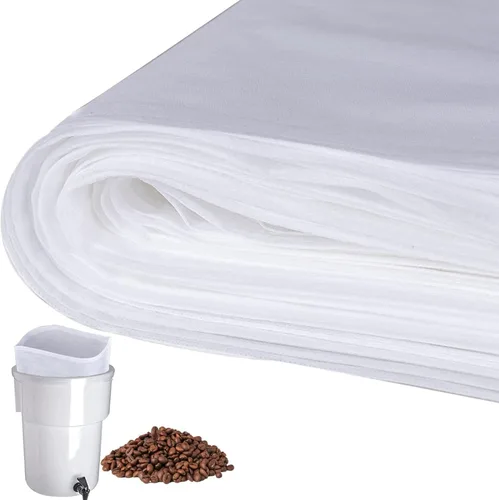 Paquete de 100 filtros de café frío de 20 x 20 pulgadas, bolsas comerciales de café frío para preparar hasta 5 libras, bolsa de filtro, filtro de