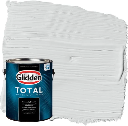 Miniatura 18 de Glidden Pintura Interior + Imprimación: Gris/Plata Antigua, Una Capa, Satinado, 1 Galón