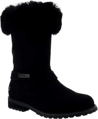 Miniatura 2 de Nautica Botas cálidas para niñas, botines de moda para clima frío con parte superior de piel sherpa, cosima (niño grandeniño pequeñoniño)