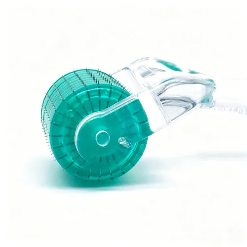 Miniatura 2 de Derma Roller - Rodillo de microagujas de acero inoxidable, rodillo de microagujas 192 para cara, barba y cuerpo, herramienta de aseo personal