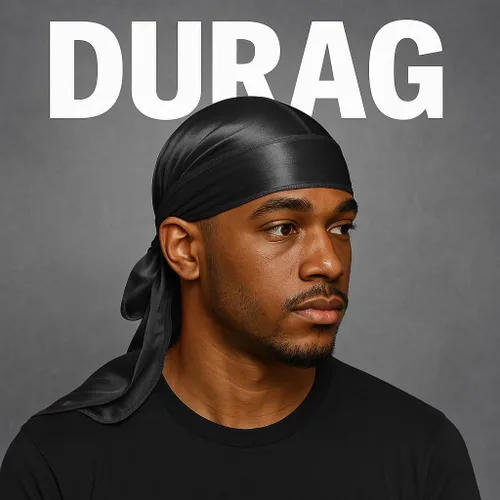 Miniatura 9 de Premium Durag Pack for Men, Silky Doo Rag for 360 540 720 Waves