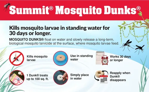 Miniatura 8 de Summit Chemical Company Tabletas para Mosquitos de Estanque - Paquete de 2