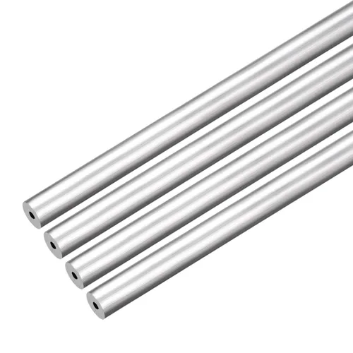 Miniatura 15 de uxcell 4 unids 6063 tubo recto redondo de aluminio sin costura 1 pies longitud 0.0975 pulgadas ID 0.39 pulgadas OD