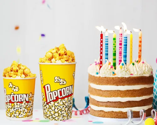 Miniatura 4 de MyLifeUNIT Cubetas de palomitas de maíz, caja de papel de 64 onzas para fiestas y noches de cine (paquete de 20)