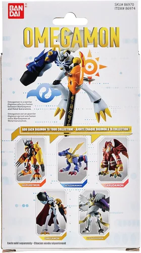 Miniatura 9 de Bandai Namco - Digmon - Figura de acción Omegamon, Shodo de 3.5 pulgadas