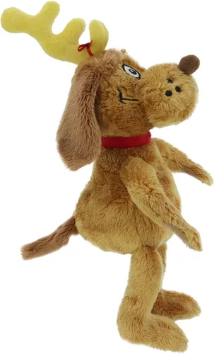Miniatura 2 de RELIGES Juguete de peluche de monstruo de Navidad verde de 9 pulgadas, suave muñeco de peluche de Navidad para niños y niñas, perfecto para Perro