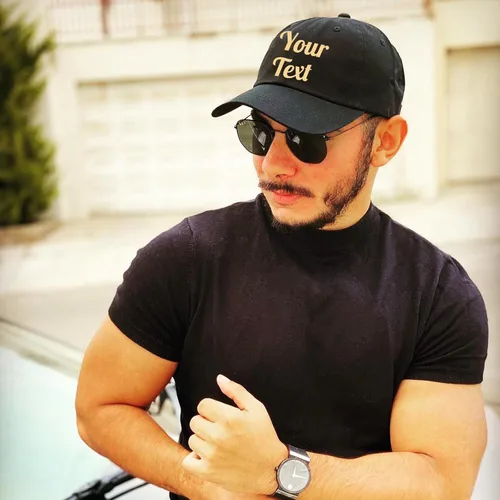 Miniatura 6 de Gorra de béisbol bordada personalizada, tu propio texto, sombreros personalizados para papá