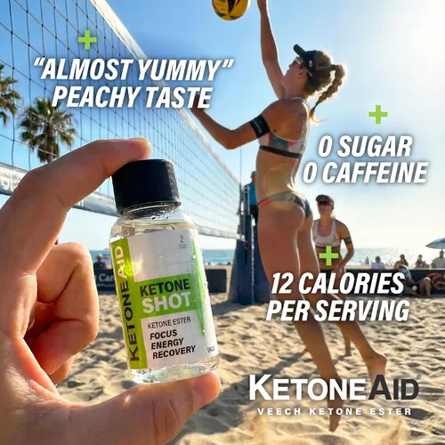 Miniatura 6 de KetoneAid Ketone Shot Energía de éster cetónico Sin azúcar, sin cafeína (12 unidades)