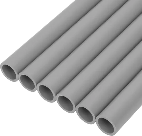 Miniatura 11 de 6 tubos de PVC de 1 pulgada de largo Sch40 de 17 pulgadas de largo, tubos industriales de PVC para bricolaje, invernadero, jardín, granja, taller