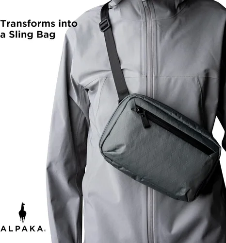 Miniatura 5 de ALPAKA Elements Tech Case - Organizador de viaje para electrónicos, cables, EDC con telas resistentes a la intemperie, cremalleras YKK