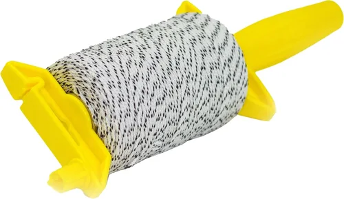 Bon Tool 21-173 Carrete de recarga Mason con línea de 500 pies, moteado en blanco y negro