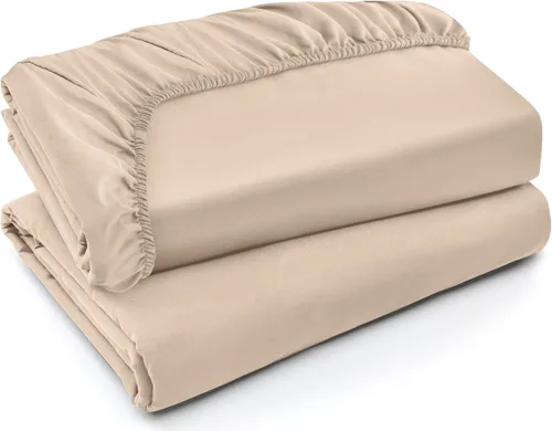 Miniatura 35 de Utopia Bedding Sábana Bajera Completa Ajustada - Sábana de Fondo - Bolsillo Profundo - Microfibra Suave - Resistente al Encogimiento y la Azul Spa