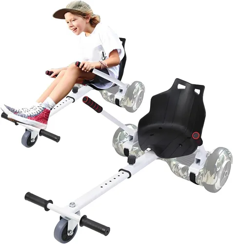 Miniatura 11 de Accesorio de asiento para aeropatinetas, correas ajustables para aeropatinetas, para adultos y niños, accesorio para scooter de autoequilibrio, se