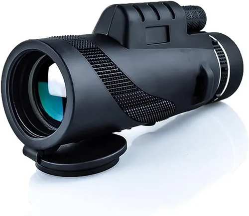 Óptica zoom HD lente impermeable de alta definición monocular telescopio Spotting alcance portátil para senderismo caza 80x100