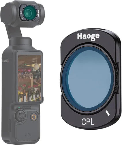 Miniatura 16 de Haoge Pocket 4 Filtro magnético de niebla negra 1/4 Filtro de efecto para DJI Osmo Pocket 3 4 Accesorios de cámara Combo Creator, lente ligera