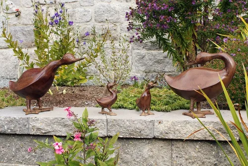 Miniatura 4 de Achla Designs Adiós pato, estatua de animales de jardín