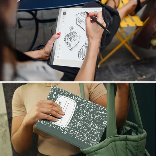 Miniatura 7 de Funda para Remarkable 2 Tablet de Papel 10.3" Lanzada en 2020, Funda de Libro Folio Protectora Liviana y de Carcasa Dura con Soporte de Lápiz Libro