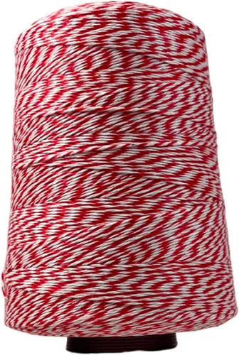 Miniatura 8 de Regency Wraps Cono de cordel Bakers, negro/blanco