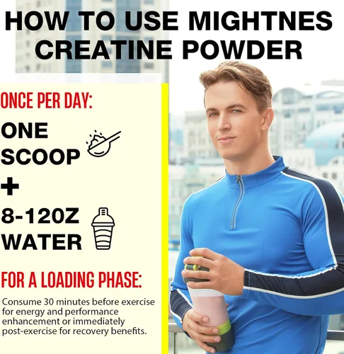 Miniatura 7 de Creatina HMB, creatina en polvo para hombres y mujeres, monohidrato de creatina micronizada para crecimiento muscular y recuperación y mayor fuerza