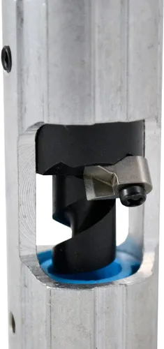 Miniatura 6 de Cablematic CST 625 - Herramienta combinada azul de perforación y pelado para técnicos profesionales, electricistas e instaladores, herramienta