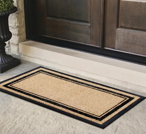 Miniatura 148 de A1HC Tapete para Puerta de Fibra de Coco Natural y Caucho, 30"x48" – Grueso, Duradero, Resistente, Anti-Desprendimiento, Resistente a