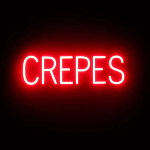 Miniatura 44 de SpellBrite Señal de PHO para restaurantes Señalización LED azul para restaurantes con LED de neón para empresas 13.2 x 6.3 pulgadas