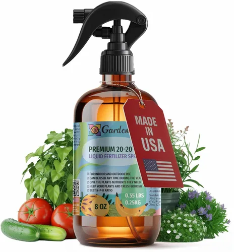 Miniatura 148 de 𝐁𝐄𝐒𝐓𝐒𝐄𝐋𝐋𝐄𝐑 Fertilizante Soluble en Agua 20-20-20 – Polvo para Alimento Líquido de Plantas para Plantas de Interior y Exterior, Orquídeas, Vegetales