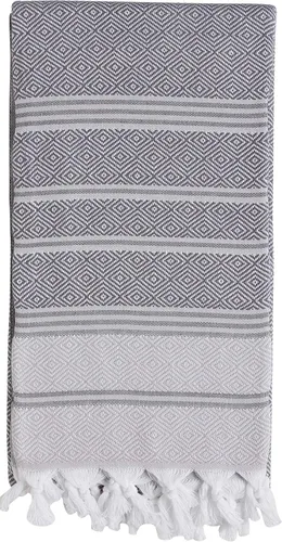 Miniatura 2 de DEMMEX Juego de 2 toallas de algodón turco para baño, playa y cara, juego de toallas decorativas para el baño y la mano peshtemal turco, 1 toalla