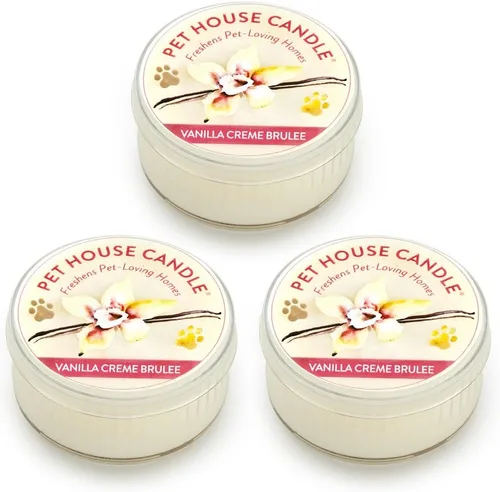 Miniatura 20 de Pet House - Mini velas para olor de mascotas, a base de plantas, velas perfumadas aptas para perros y gatos, té verde lavanda, paquete de 3