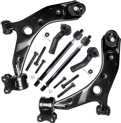 Miniatura 129 de Detroit Axle - Kit de extremo delantero para Chrysler 300 Dodge Charger Challenger 2011-2023, 2 brazos de control inferiores traseros 2 varillas