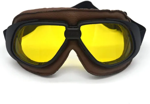 Miniatura 11 de Gafas vintage retro estilo piloto motocicleta Cruiser Scooter