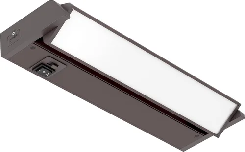 Miniatura 11 de GetInLight luz LED para parte inferior de gabinete, giratoria, de 3 niveles de color, para atenuador, con cables y enchufe, blanco cálido de 2,700