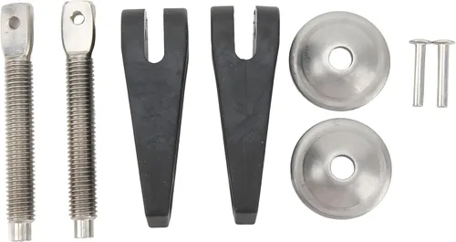 Acouto Juego de mango de tornillo de abrazadera de motor fuera de borda 6G1-4311600 6E0-43118-00-00 Ahorradores para soporte de motor fuera de borda