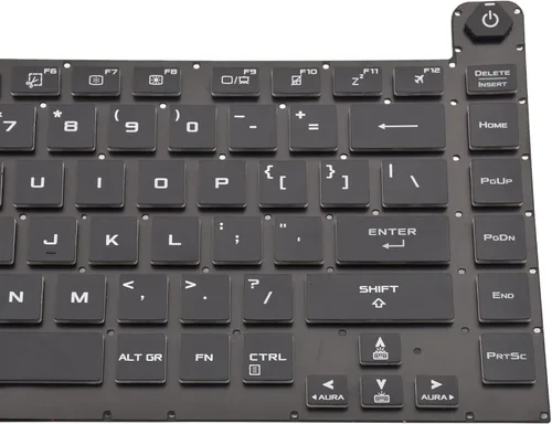 Miniatura 6 de Teclado de repuesto compatible con Asus G512 G531GD G531GT G531GU G531GV G531GW G532 GL531 G15 6037B0203201 (la luz de fondo es de ocho puntadas)