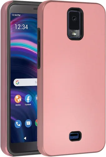 Miniatura 5 de Ailiber BLU View 3 - Funda para teléfono con protector de pantalla de vidrio templado, soporte magnético para automóvil con placa de metal