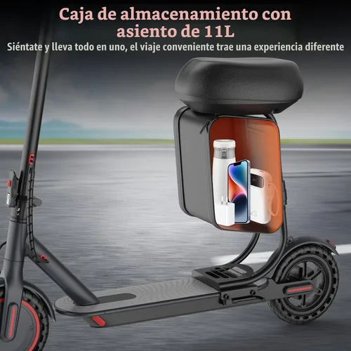 Miniatura 3 de Qlaway 8.5" E Scooter for Adults 19/22 MPH 350/500W Motor 187.2/288.6/441WH Battery, Motorized Scooter Up to 22 Miles Range, Foldable Bearing 265